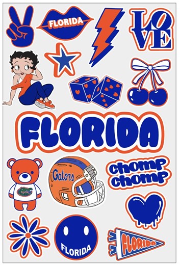 Custom College Stickers - Etsy