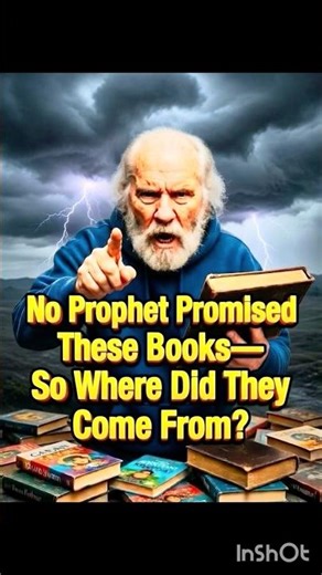 “No Prophet Promised These Books—So Where Did They Come From?”