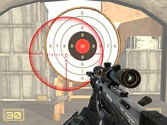 Game 3D FPS Target Shooting online. Play for free