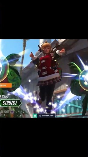 FINALLY Got POTG With The Christmas Juno Highlight Intro #gaming #overwatch2 #fypage #juno #ow2