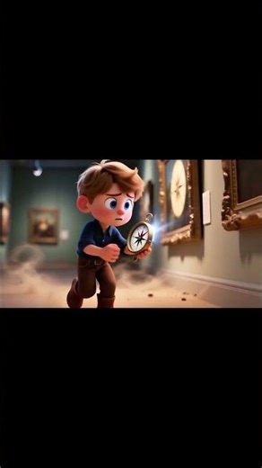 The Compass and the Painted Sky #Fantasy #GoldenCompass #FloatingIsland #ShortFilm #cartoon #shorts