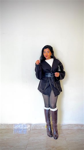 Sucharita on Instagram: "It’s all about styling guys! [ 2025 winter fashion trends, women’s winter outfits 2025, cozy winter styling ideas, oversized coats 2025, chunky knit sweaters women, winter fashion haul 2025, stylish winter boots, faux fur trends 2025, layering outfits winter women, plaid winter dresses 2025, sustainable winter fashion, velvet winter looks 2025, winter accessories women, shearling jackets 2025, cable knit cardigans, winter fashion inspo, bold color winter coats, puffer ja