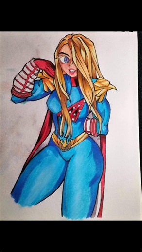 Homelander - fem version 💕 #art #anime #ytshorts #viral #fyp #theboys #homelander