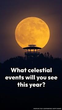 What celestial events will you see this year?