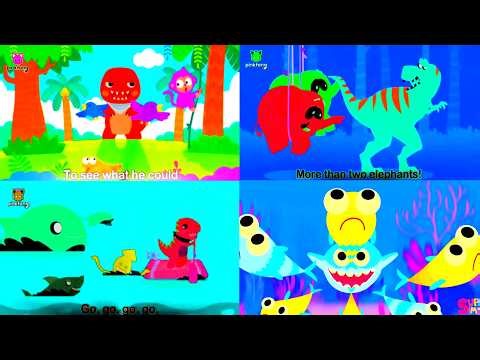 T-REX Tyrannosaurus, Swim Away! Run Faster, Run Away! Effects - Sponsored By Preview 2 Effects)