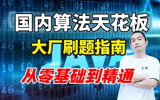 【Leetcode刷题天花板】算法与数据结构从入门到精通，算法大神左程云手把手教学，一周带你搞定所有大厂面试！