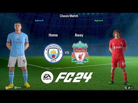 EA Sports FC 24 - Official Full Match Gameplay (PS5, Xbox Series X)