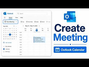 How to Create Event in Outlook Calendar | Schedule Meetings & Reminders Easily | Learn Outlook