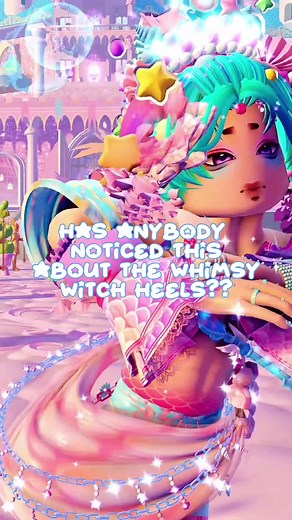 New Renders for Whimsy Witch Heels | Roblox Royale High