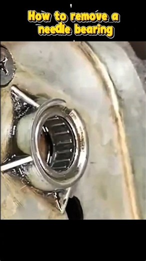How to remove a needle bearing