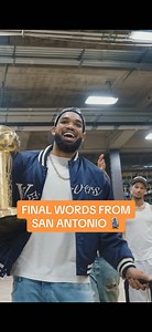New York Knicks NBA Champs: Final Words from San Antonio