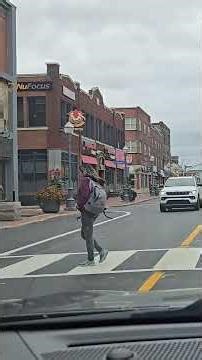 🇨🇦 Downtown Moncton NB (driver view) #downtownmoncton