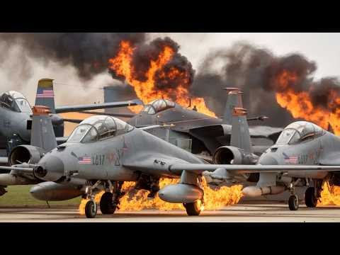 Russian Laser Tank Attacks 29 Newly Arrived Fighter Jets at a Ukrainian Airbase – ARMA 3