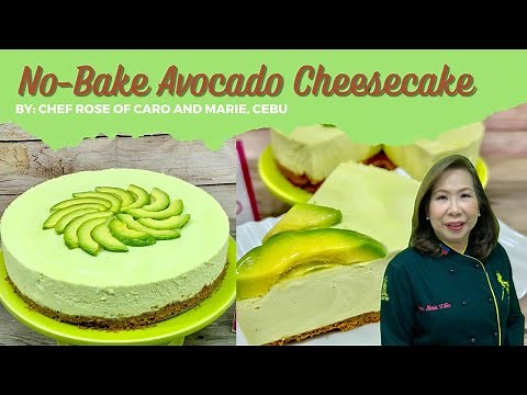 No-Bake Avocado Cheesecake