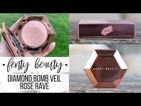 fenty beauty diamond bomb all over veil ROSÉ RAVE