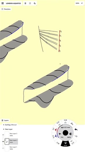 LONDON AQUATICS CENTRE by Zaha Hadid Architects – Sketching Computational Logic