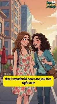 Learn how to catch up with old friends in English! This simple conversation perfect for beginners