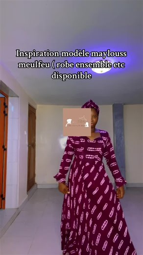 Inspiration pour modèles de robes sénégalaises