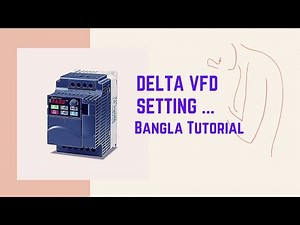 how to set your Delta Vfd | Delta Inverter programing |