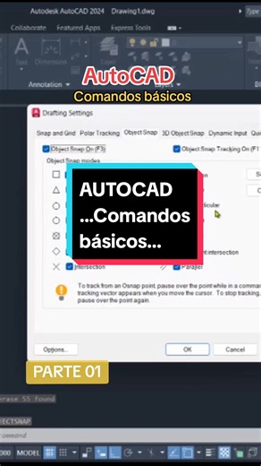 Aprende los comandos básicos de AutoCAD en 5 minutos