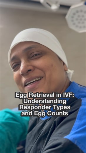 Dr.Sunil Jindal | Egg Retrieval in IVF: Understanding Responder Types and Egg Counts In this video, we discuss the typical number of eggs retrieved during... | Instagram