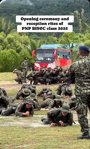 Opening ceremony and reception rites of PNP BISOC class 2025 #fbreels #BISOC #follower #highlights | Sgt. JC