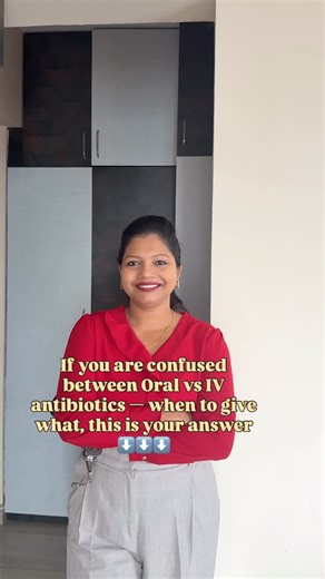 DrJayanti Khura | Give ORAL antibiotics when 1. Patient is clinically stable • Normal or near-normal vitals • No signs of sepsis • No hypotension, no... | Instagram