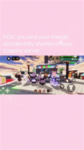 You’ll always find a Roblox cosplayer in SEWH #roblox #genshinimpact #hoyoverse #honkaistarrail #fyp
