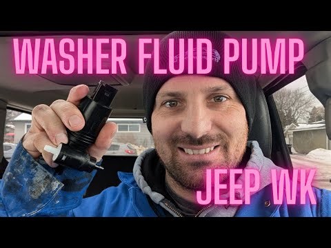 How To Replace Windshield Washer Pump Jeep Grand Cherokee 2005-2010 WK