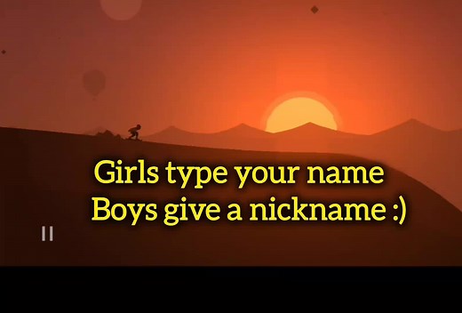 Girl's Type Your Name TikTok Video
