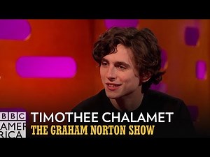 Timothée Chalamet's Secret Rap Video | The Graham Norton Show | BBC America