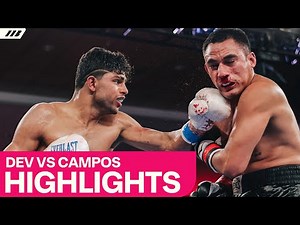 The Fighting Pride Of India Wins Again 👊🇮🇳 Nishant Dev Beats Campos, Now 4-0 | Matchroom Boxing