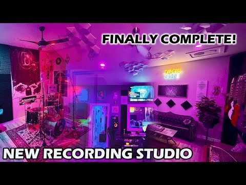 The NEW Danger Silent Recording Studio tour!