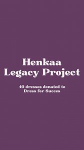 Thank you to our Henkaa Legacy Circle for contributing to the donation of 40 timeless, convertible, size-flexible and easy care dresses to @dressforsuccesstoronto to support women returning to the workforce 🙏🏼🙌 | Henkaa
