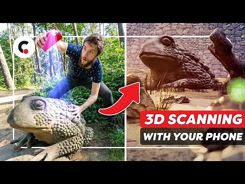 Scan REAL Objects to 3D MODELS using your Phone