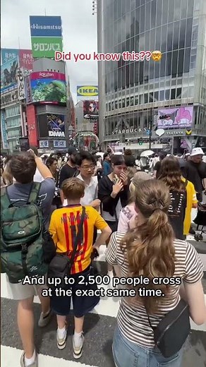 POV You’re Crossing the World’s Busiest Intersection 😮 #summercamp #travel #traveldestinations