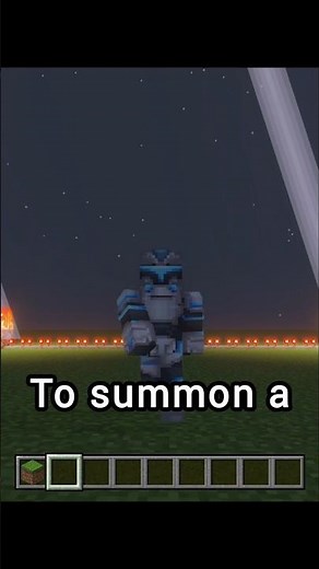 How to summon a lightning bolt in Minecraft (easy) #minecrafttutorial #minecraft #shorts