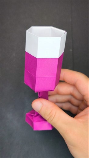 Origami library on Instagram: "Origami Wine Glass 🍷 Tutorial Already on my YouTube channel "Origami library " 🍷🔥 . . . #wine #wineglasses🍷 #wineglasses #glasses #glass #paperglass #origamilibrary #papercrafts #papertutorial #papercraft"