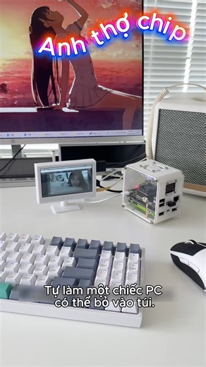 52K views · 407 reactions | Tự làm một chiếc PC siêu mini, có thể bỏ túi được luôn. #mẹovặt #diy #diyproject #handmade #xuhuong | Anh thợ chip | Facebook