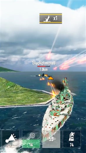 {Battle Of Warship}🏴‍☠️| Kongo 🆚 South Dakota & Rodney😱| #onlinegaming #battleships #war #shipgame