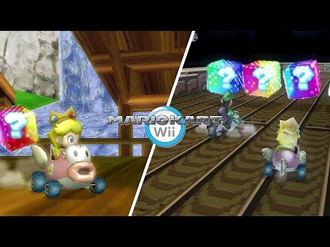 TINY TRACKS Shell Cup MARIO KART WII | Custom Track Mod | 4k60