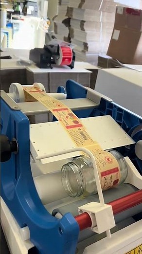 Démonstration d’une étiqueteuse Flexlabeller #etiqueteuse #etiquette #imprimerie #impression #likes