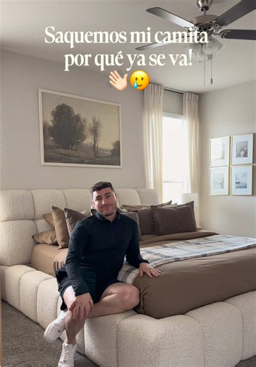 Vlog| Desarmando mi camita por qué ya se va 👋🏻🥲 #bedroomdecor #bedroommakeover #vlog #homedecor #eddynieblas 👌🏻