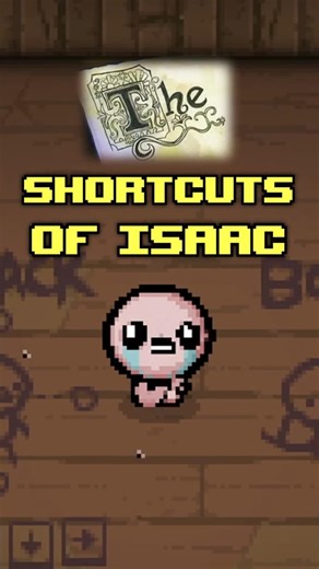Isaac SHORTCUTS #shorts #thebindingofisaac #tips