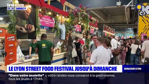 Le Lyon Street Food Festival s'est ouvert et attire les curieux jusqu'à ce dimanche autour de 120 chefs | BFM Lyon