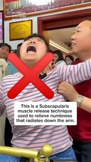 Subscapularis Release Stretch | Simple Technique to Loosen Tight Shoulders#seo #ceejaysworld #shorts