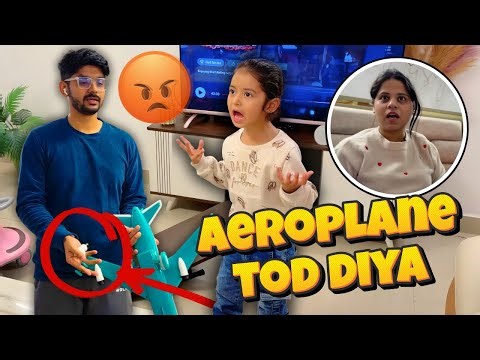 Yeh Konsa Tarika Hai Khelne Ka? (Papa Got angry) | Nitsiya TV | Vlog #336