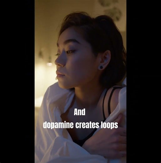 Why Your Brain Loves What Hurts You 🧠⚠️ #motivation #Psychology #Dopamine #mindset #selfgrowth