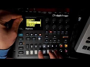 Elektron Digitone through the factory sounds (no talking)