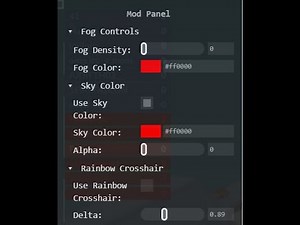 I installed a shell shockers mod panel